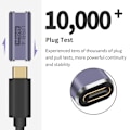 Pikkukuva 3 / 5: USB-C 3.2 100 W naar Vrouwelijk Verlengstuk 40 Gbps 8K Adapter USB4 Connector Yo