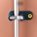 Miniatyrbillede 7 af 9: 4 STK Vægmonteret køkken Opbevaringsmoppe Organizer Holder Clipkrog 4PCS