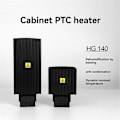 Miniatyrbilde 5 av 5: HG140 Varmeelement i aluminiumslegering Ptc Halvleder Anti-kondens Lite Konstant Temperaturskap 75W