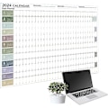 Miniatyrbild 1 av 4: Stor Väggkalender 2024 Jan Till Dec 2024 Planerare Väggplanerare 12 Månadskalender 74x51 cm Årlig Planerare 2024 Kalendrar För Organisering & Planering