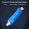 Miniatyrbild 2 av 5: Visuell Fel Lokaliserare Fiberadapter Fiberoptisk Kontakt LC Hane till SC Hona Optisk Fiberadapter
