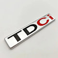 Pikkukuva 4 / 4: 3D Metallinen Tdci Logo Merkki Auton Etusäleikköön Takaluukun Tarra Ford Fcous Mondeo C Max Fusion Fiesta Tdci Tarra Lisätarvikkeet