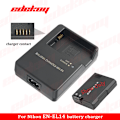Miniatyrbillede 4 af 5: MH-24 Batterilader til Nikon EN-EL14 EL-EL14a Lithium Batteri D3100 D3200 Kamera