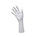 Miniatyrbilde 5 av 5: Mannekeng Hånd Smykke Display Holder Støtte for Kjede Håndmodell Butikk Gul White