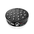 Miniatyrbillede 1 af 4: Sort Takoyaki Maskine Elektrisk Takoyaki Pande Fyldt Pandekagepande Med 18 Takoyaki Huller