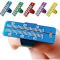 Miniatyrbild 1 av 5: 5 st Endo Mätare Fingerlinjal 35mm Aluminium Endo Mätring Rotkanal Mätinstrument