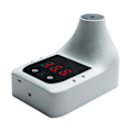Miniatyrbillede 2 af 5: Berøringsfrit infrarødt pandetermometer til børn og voksne med LCD-display.