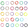 Miniatyrbillede 1 af 4: 30 stk. 30 Farver 3D Print Filament Pla 3D Pen Filament Refills 5m Længde