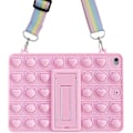 Miniatyrbilde 1 av 5: Etui til iPad Air (3. generasjon) 10,5\" 2019 / iPad Pro 10,5\" 2017 Etui - Stilig myk regnbue boble fidget sensorisk stressreduserende støtsikkert etui for jente