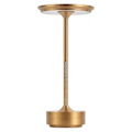 Miniatyrbillede 2 af 2: Sherum Ecolume Lampe Yifare Ecolume Øjenbeskyttelse LED Ecolume Lampe Bordlampe Genopladelig Tre-Farve Justering Gold