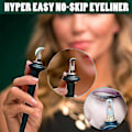 Miniatyrbilde 5 av 5: Eyelinerbørste Verktøy Vanntett Svettebestandig Silikon Sminke Eyeliner Guide Langvarig Gjenbrukbar green