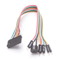 Miniatyrbillede 1 af 5: 20 cm kabel integreret jumper line forlængerledning stik Q-Connector til ASUS