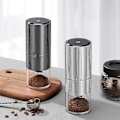 Miniatyrbillede 4 af 5: Bærbar Elektrisk Kaffekværn Type-C USB Opladning CNC Rustfrit Stål...