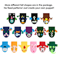 Miniatyrbild 4 av 5: 18st Animal Hand Puppet Making Kit DIY Art Craft Filt Socka