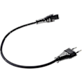 Miniatyrbild 2 av 4: Nätadapterkabel Eu 2-stiftshane till Iec 320 C5 Micky för bärbar datorströmförsörjning 3