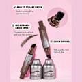 Miniatyrbild 3 av 4: Brow-Fection Vinklad Borste & Dip Eyebrow Brow Hair Strokes Pen
