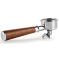 Miniatyrbilde 1 av 5: 54 mm espressofilterholder, dobbel tut kaffefilterholder med filterholder i rustfritt stål og