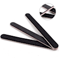 Miniatyrbillede 3 af 5: Neglefil 10 STK Professionel Dobbeltsidet Neglefile Smergellærred Sort Manicure