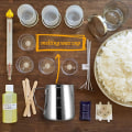 Miniatyrbild 4 av 5: Vaxsmältdegel Ljusburkar av rostfritt stål för att göra ljus Behållare Smältvax DIY ljustillverkning och tvåltillverkning (350 ml)