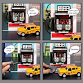 Miniatyrbillede 4 af 5: Børns Simulations Tankstation Benzin Service Legetøj