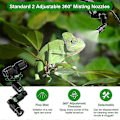 Miniatyrbild 3 av 5: Vattentimers Intelligent Dimmer Terrarium Luftfuktare Elektronisk Timer Automatisk Dimspridare Regnskog Tidsinställning Spraysystem Kit Kontroll Sprinkler-YuJia