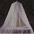 Miniatyrbild 1 av 4: Fluorescerande Stjärnhimmel Sänghimmel Glöder i Mörkret, Perfekt Present