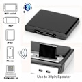 Miniatyrbilde 3 av 3: Bluetooth v5.1 lydmottaker A2DP musikk trådløs adapter for iPhone iPod 30-pin dock høyttaler