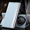 Miniatyrbillede 2 af 5: Til Honor Magic 5 Lite 5G / X9A 5G Elektropletteret PU Læder Flip Stand Telefon Cover