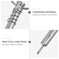 Miniatyrbillede 4 af 5: Båd Pins Quick Release Pin 1/4\" x 1\" m/Drop Cam & Fjeder med Trækring Bimini Top Pin Rustfrit Stål