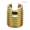 Pikkukuva 4 / 5: Kierretapit 20 kpl 302 Hiiliteräs Itsekierteittävät Kierretapit Ruuvien Korjaustarvikkeet (Sisä M30.5 Ulko M50.5: 6mm / 0.2in)