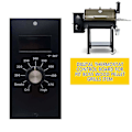 Miniatyrbilde 4 av 5: Pit Boss Vedpelletsgrill Digital Termostatkontrollpanel Oppgradering - Modell AH-P30, Temperaturintervall 200C til 475C, Frontpanelkontroll