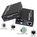Miniatyrbilde 2 av 5: Fiber Ethernet Media Converter, Single-Mode 10/100Base-TX til 100Base-FX, RJ45 til SC, Fiber Transceiver Opptil 25KM (1 Par)