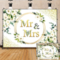 Miniatyrbild 3 av 5: Mr & Mrs Bröllopsdusch Fotobakgrund Förlovning Förlovad Ceremoni Brud och Brudgum Fotobakgrund Förlovning Bröllopsdusch Par Bakgrund