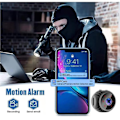 Miniatyrbillede 5 af 5: W8 1080p 360° Wifi 2 Millioner (dpi) Lille Infrarød Nat Kamera Alarm Push 2 I 1