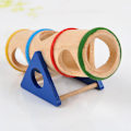 Miniatyrbillede 3 af 5: Hamster Træ Vippe Tunnel Legetøj Sjovt Gymnastiklegeplads Træningshus til Dværg Hamster Små Kæledyr (Vippe Tunnel)