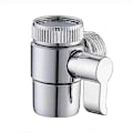 Miniatyrbillede 3 af 5: Zihaisheng Vandhane Adapter Luftblander Vandhane Tilslutning Køkkenvask Splitter Brusehoved Omskifterventil