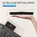 Miniatyrbillede 4 af 5: 7-i-1 multifunktionel brænder Type C USB3.0 eksternt mobilt optisk drev CD/DVD RW ekstern computer