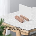 Miniatyrbillede 2 af 5: 20 Stykker Bordkortsholdere i Træ, Bordnummerholder i Træ Memo Stand Kort Desktop Messagehaoyi)-YUHAO