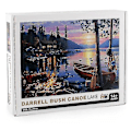 Miniatyrbilde 3 av 5: 1000 brikker Darrell Bush Lake Puslespill DIY Leker Montering Bilde Dekorasjon