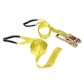 Pikkukuva 1 / 5: 36FT Slackline-setti koukulla ja räikkäkiristimellä tasapainoharjoitteluun Yellow