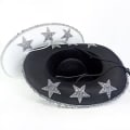 Miniatyrbillede 2 af 3: Cowboyhat partyhat sort sort