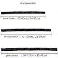 Miniatyrbild 2 av 5: Peritonealdialysbälte, G/PEG-slanghållare, andningsbart justerbart kateter magband, används för kateterskydd S yu L
