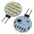 Pikkukuva 2 / 3: 10 kpl G4 SMD 24 LED Kaappi Meri- asuntoautolamput 12V Lämmin valkoinen