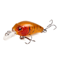 Miniatyrbillede 1 af 2: 2 stk Plast Hårde Agn Fiskekroge 3d Kunstige Fiskelokker C