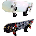 Miniatyrbillede 2 af 5: Wanlian skateboard vægmontering, skateboard vægkrog, longboard, skateboard, snowboard vægmontering