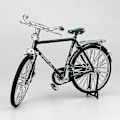 Miniatyrbild 1 av 5: 1:10 Legering Klassisk Retro Cykelmodell Ornament Man Style Green