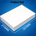 Miniatyrbild 2 av 5: A4 Vitt Kartongpapper, A4 160 GSM Tjockt Kartongpapper, A4 Utskrivbart Kartongpapper, Perfekt för Konst och Hantverk m.m. (Förpackning med 100)