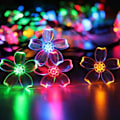 Miniatyrbillede 3 af 5: 7M 50 LED Sakura Solcellelys Have Feelyselys