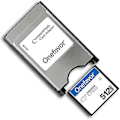 Miniatyrbild 1 av 5: Onefavor Kompakt Flash Till Pcmcia Ata Adapter Cf Till Pc Kort Adapter Pcmcia Ata Adapter För Cf 2 Kort (levereras med 512mb Cf Minneskort)