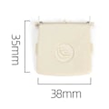 Pikkukuva 2 / 5: Takaosan turva-ankkuri ISOFix-suojus - E92 2005-2012 autoon, takakoukun suojus, lasten turvaistuin, beige
